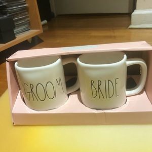 Groom & Bride Rea Dunn Mugs